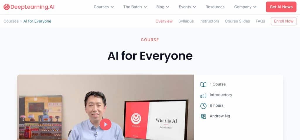 AI For Everyone 