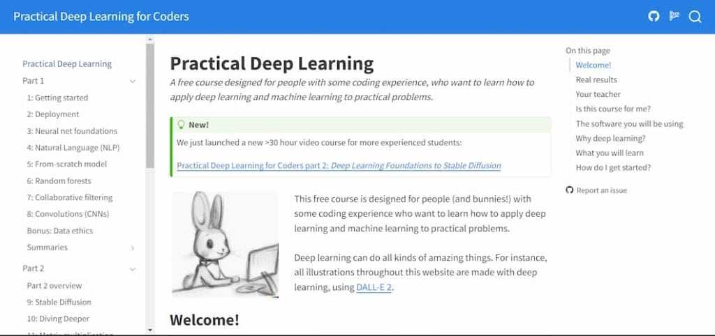 Practical Deep Learning For Coders