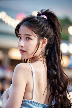 IU generatred image using besy celebrity models