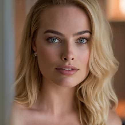 Margot Robbie image generated using best stable diffusion celebrity model