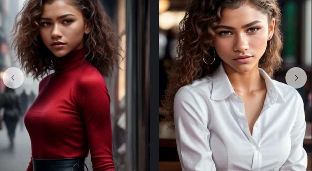 Zendaya best celebrity model on CIVITAI