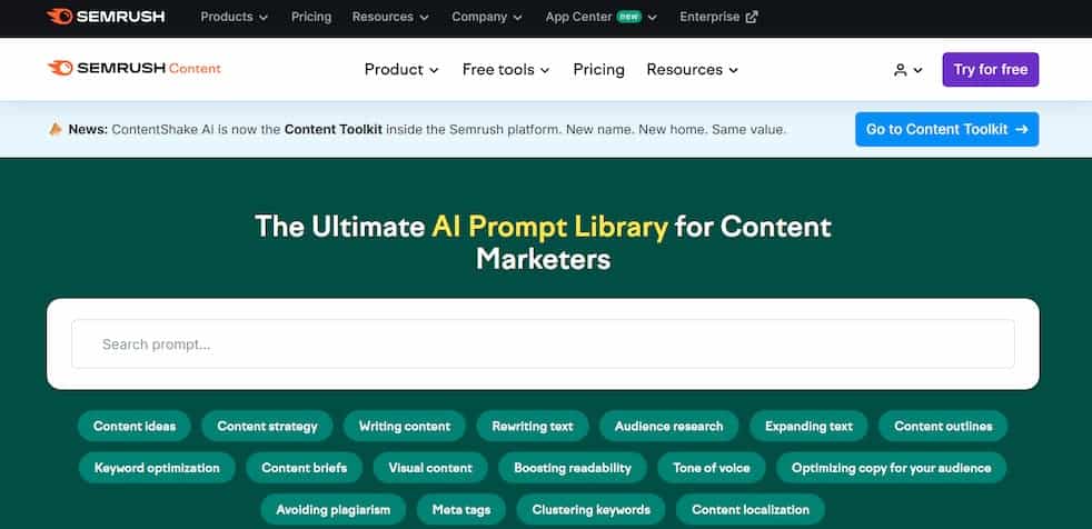 Semrush_Prompt_Library